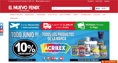 Desktop Screenshot of elnuevofenix.mx